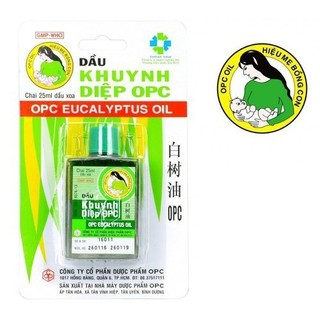 Dầu khuynh diệp Opc 15ml, 25ml cho bé sơ sinh và trẻ em