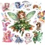 Bộ 25 Sticker Công Chúa Trang Trí Cute - Dán Laptop, Sổ Tay, Điện Thoại, Bình Nước, Mũ Bảo Hiểm