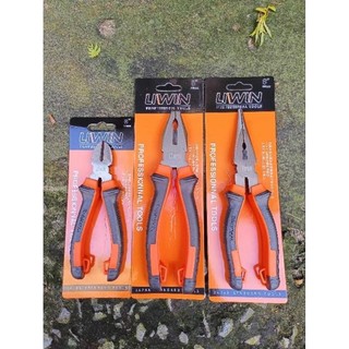 Kìm điện, kìm nhọn, kìm cắt 8" 200mm LIWIN giá rẻ