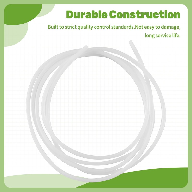 Ống nơ PTFE 2 mét (4.0mm OD / 2.0mm ID) Dây tóc 1,75mm cho máy in 3D