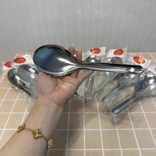 Vá xới cơm bằng inox - vá cơm inox, Muôi xới cơm dùng múc cơm  - Phương Trang
