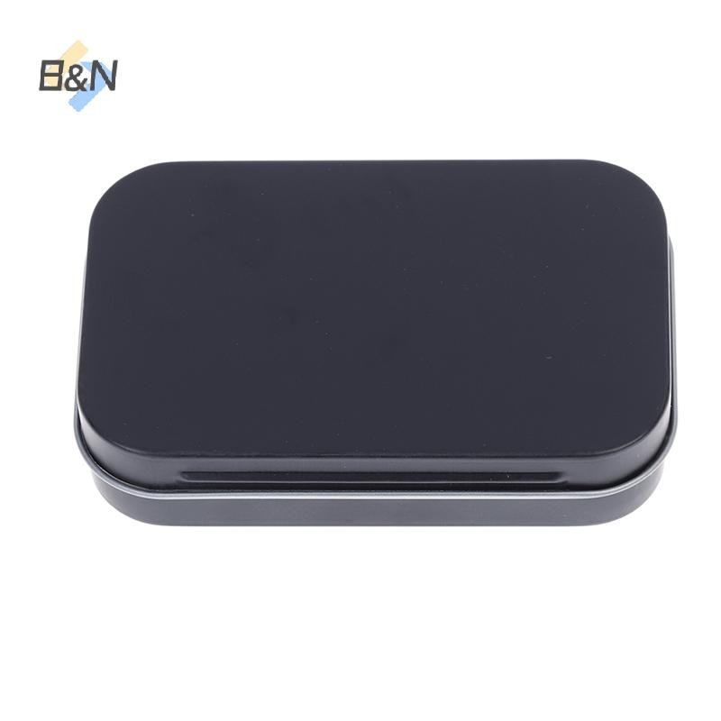 B & N Survival Kit Thiếc Nhỏ Trống Kim Loại Thiếc Flip Hộp Bảo Quản Hộp Đựng Tiền Xu Kẹo Chìa Khóa.
