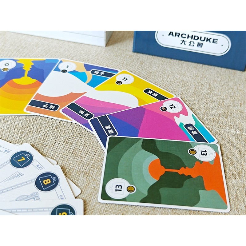 [Luật Việt] Boardgame Archduke Mini Card Game Tigar 2S6590