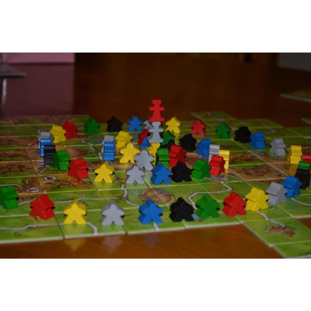 [Luật Việt] Carcassonne Boardgame trò chơi lắp ghép mảnh Trung Cổ Tigar