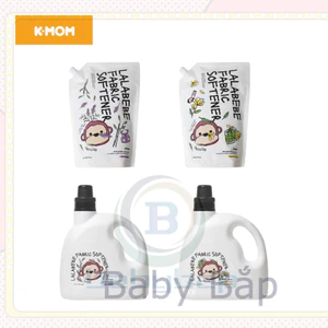 Nước Xả Vải Sơ Sinh Hữu Cơ K-Mom Hàn Quốc (Túi 1300ml/Can 1700ml)