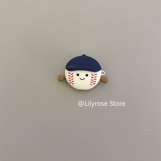 Vỏ JellyC AirPods 4 [2024] AirPods Pro2 Pro 3 2 1 Bảo vệ tai nghe không dây Apple có dây đeo bóng chày Dây chuyền ngoài trời Bóng chày dễ thương