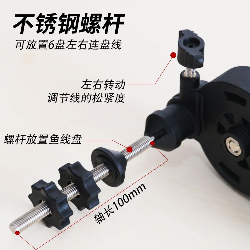 Máy Câu Trực Tuyến Thiết Bị Dụ Dây Câu Cuộn Tay Quay Nước Thả Bánh Xe Quay Cuộn Bánh Xe Cuộn Biển Câu Cá Trống Bánh Xe