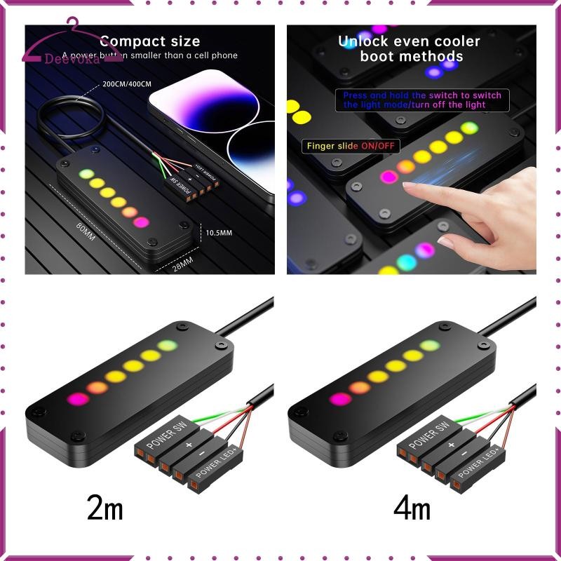 Sw Power LED Control Phụ kiện trượt cảm ứng Bo mạch chủ Dễ sử dụng Thay ...