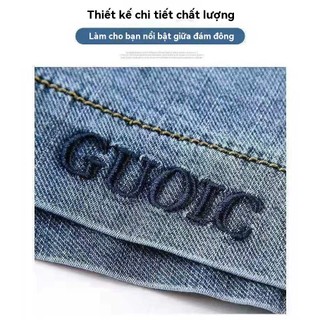 Quần short jean eo thun nữ | Cạp cao ống rộng | Hè 2026 thời trang nữ