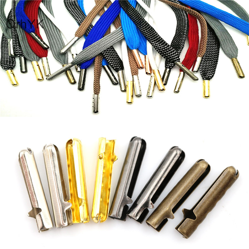 Nhà Máy Thời Trang 50 Chiếc Dây Giày DIY Giày Ren Sửa Chữa Giày Ren Top Dây Kẹp QrhYK