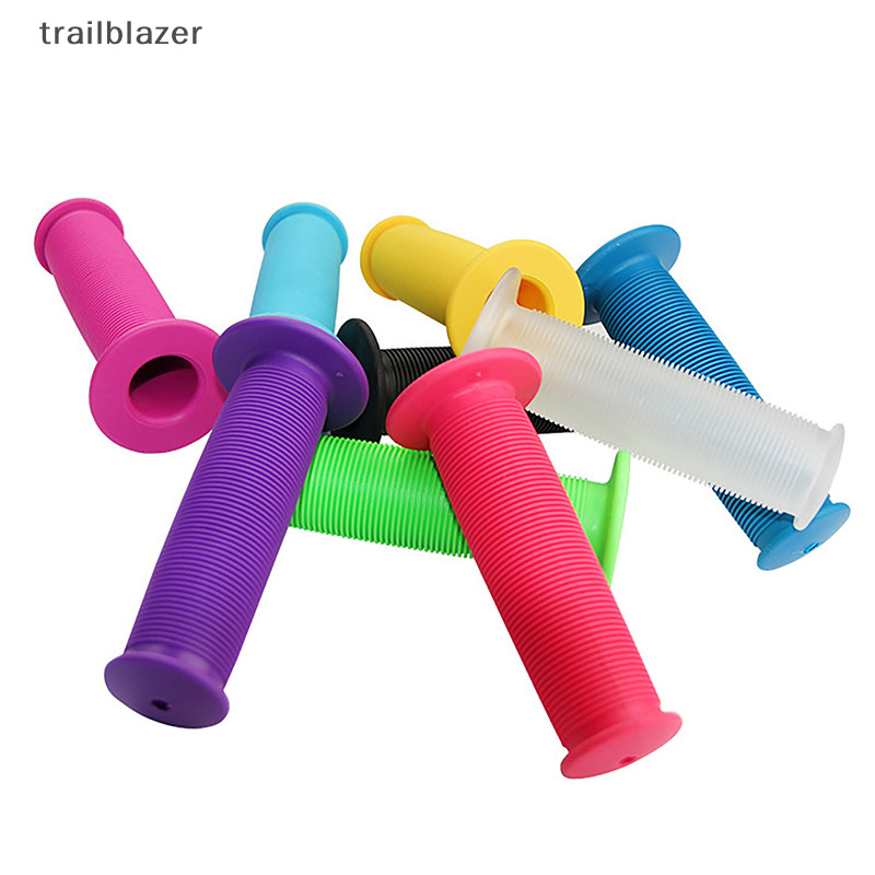 Trailblazer 2x Tay Cầm Cao Su Tay Cầm Tay Cầm Chống Trơn Trượt Chống Thấm Nước Ba Bánh Xe Tay Ga Tay Cầm Cho Trẻ Em Đi Xe Đạp Thanh Tay Cầm Mới