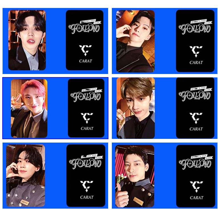 5-13 Chiếc SEVENTEEN Lomo Cards FOLLOW LẠI Album Mini thứ 11 HEAVEN YZY 1.0 4.0 Photocards Kit S.Coups JOSHUA JEONGHAN Vernon HOSHI WONWOO WOZI DK MINGYU Dino Bưu Thiếp Nhanh YM