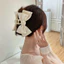 Đen Retro Satin Nơ Lớn Mũ Kẹp Tóc Nữ 2024 Phong Cách Mới Mùa Xuân Kẹp Lưng Đầu Kẹp Tóc Top Kẹp