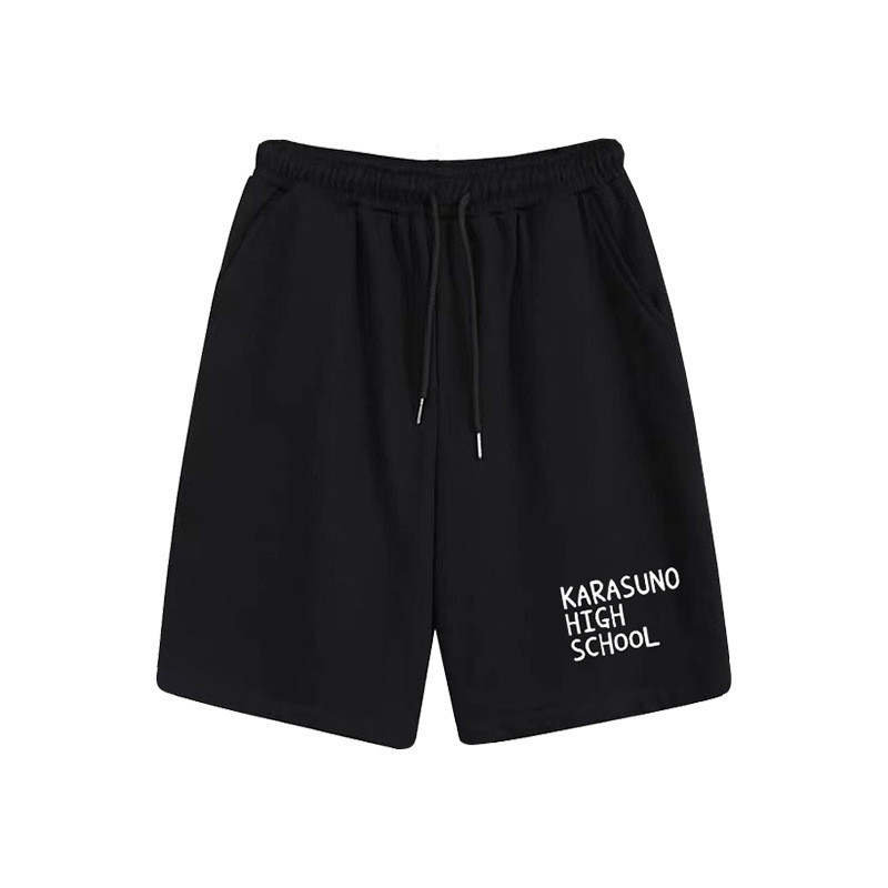 Đồ cosplay Haikyuu Karasuno High School Hinata Shoyo và Tobio Kageyama, chất liệu thể thao, phù hợp đi biển và tập luyện