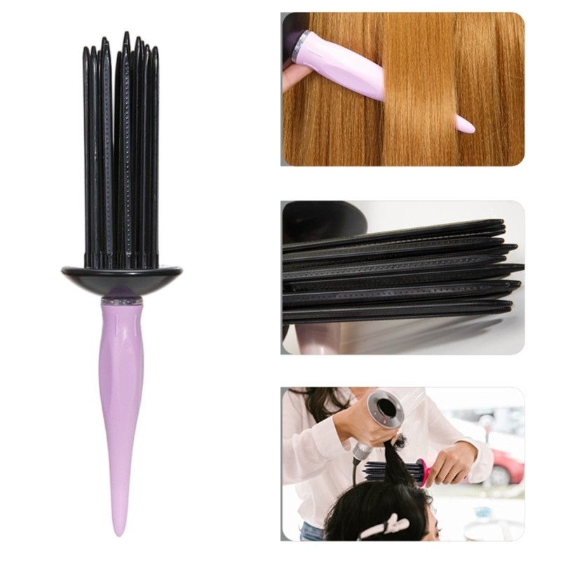 HL Professional Roll Brush Curling Lược chải tóc tròn Đạt được Tóc xoăn Kiểu dáng đẹp Tóc thích hợp cho gia đình và Trav