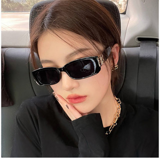 Kính râm gọng nhỏ cổ điển ins kính râm bảo vệ tia cực tím phân cực đỏ cho nam và nữ