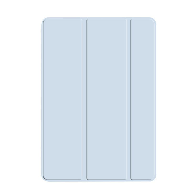 Ốp iPad silicon TPU gấp ba giá đỡ cho iPad Mini 7/6/5/4/3/2/1 7.9-8.3 inch, chống trầy xước, bảo vệ chống sốc