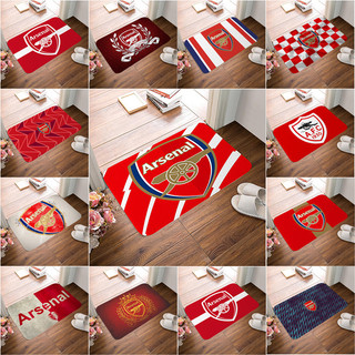 Thảm cửa Logo câu lạc bộ bóng đá Arsenal Phòng ngủ Văn phòng Trang trí nội thất Thảm trải sàn chống trượt (60x40CM)