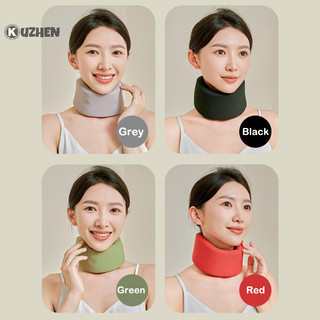 Kuzhen 1 Gói Hỗ Trợ Cổ Có Thể Điều Chỉnh Hỗ Trợ Cổ Xốp Cổ Bảo Vệ Để Giảm Đau Cổ Thoáng Khí Cổ Hỗ Trợ HOT