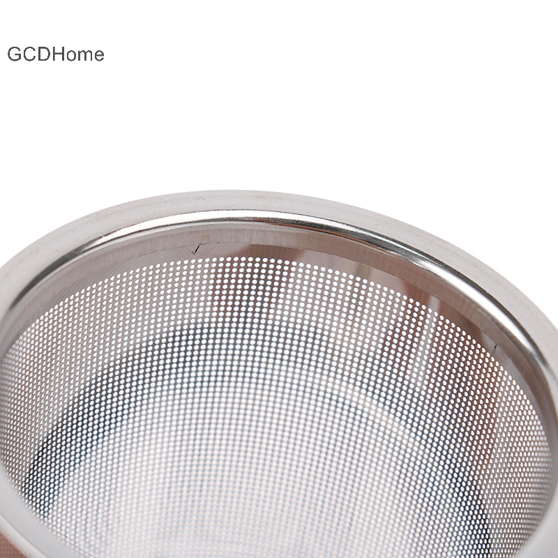 Gcdhome Lưới Trà Pha Lọc Lá Lọc Rò Rỉ Sàng Cốc Kim Loại Thép Không Gỉ HOT