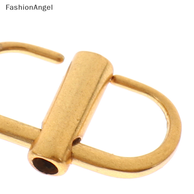 Fashionangel 2X Có Thể Điều Chỉnh Khóa Kim Loại Kẹp Túi Xách Dây Xích Chiều Dài Ngắn Túi Phụ Kiện TH