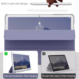 Ốp Lưng Khe Cắm Bút Trong Suốt Cho Lenovo Xiaoxin Pad Pro GT13 2026 Idea Tab Pro Gen 2 13 2026 Xiaoxin Pad Pro13 Plus 12.1 K12 Pro 12.7 Tab P12 12.7 Vỏ Bảo Vệ