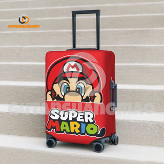 Super Mario Hành Lý Có Thể Giặt Được Vali Bảo Vệ Chống Trầy Xước Vali Phù Hợp Với Hành Lý 18-32 Inch