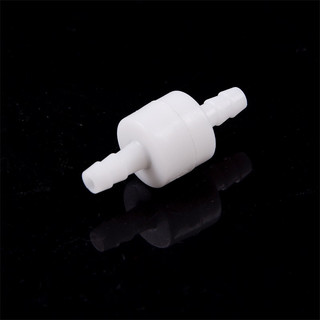 Queenten 6mm 1 / 4 "Trắng Một Chiều Nội Tuyến Van Kiểm Tra Nhiên Liệu Khí Xăng Lỏng Không Khí Mới QT