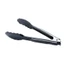 Kẹp thức ăn màu đen bằng thép không gỉ 3 kích thước 24/30/35cm
