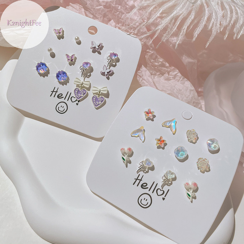 K2nightfee 1 Bộ Bông Tai Bóng Đá Sáng Bóng Nhiều Màu Sắc Dễ Thương Cho Nữ Bé Gái Bông Tai Thời Trang Dự Tiệc Trang Sức Quà Tặng VN