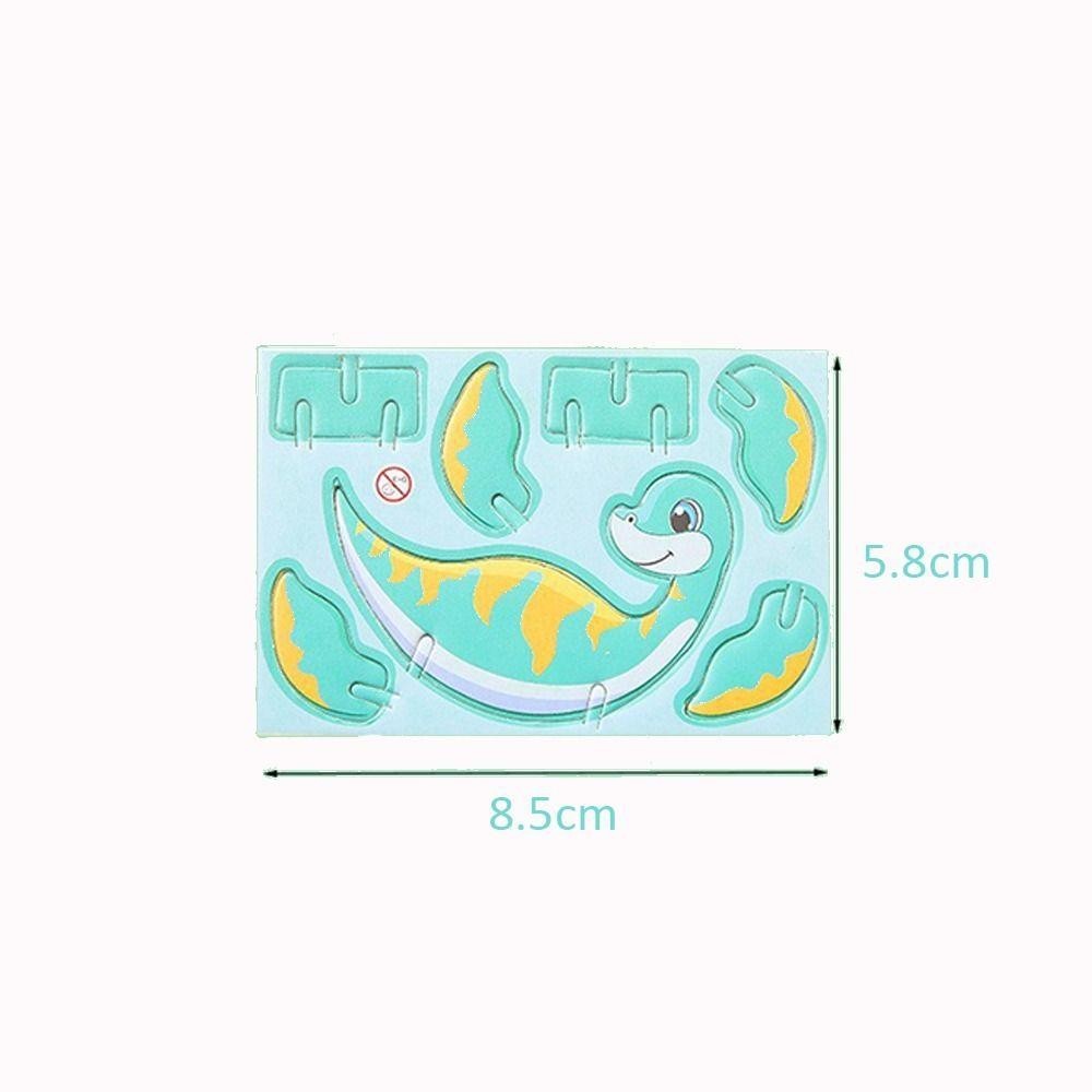 SEYAWSON 10 Chiếc Giấy Xếp Hình, Gấu Trúc Mini Xếp Hình Mô Hình, Quà Tặng Ba Chiều DIY Hoạt Hình Động Vật Lắp Ráp Mô Hình Trẻ Em