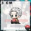 Mô hình WIND BREAKER ver NGỒI ÔM TIM standee mica standee in hình manga anime mica trưng bày chibi