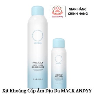 [ MACK ANDYY ] Xịt Khoáng Cấp Dịu da Mack Andyy 300ML & 100ML