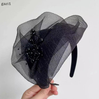 [Gazi1] Mũ Nửa Thanh Lịch Pháp Retro Tóc Vòng Bữa Tối Băng Đô Quấn Tóc Cho Nữ Bé Gái Tính Khí Mũ Phụ Kiện Tóc Boutique
