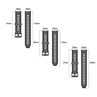 Dây đeo silicon thể thao 18mm 20mm 22mm cho Huawei Watch GT6 GT5 GT4 41mm 46mm / GT3 SE Pro GT2 42mm 46mm / GT 2 2E 3 4 5 6 Dây đeo có thể điều chỉnh