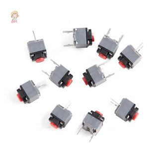 TWE 10 Cái Nút Tắt Tiếng Kailh 6 * 6 * 7.3 Nút Chuột Không Dây Im Lặng Micro VN