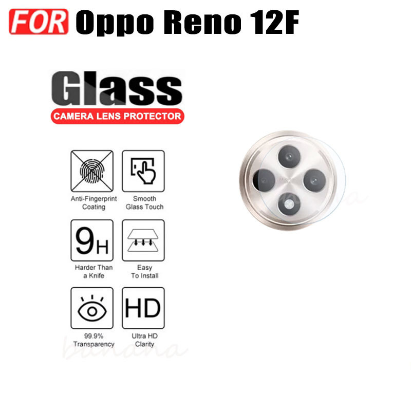 Phim kính cường lực 3 TRONG 1 OPPO Reno 12F cho Reno 12 F Reno 11F Full Cover Kính bảo vệ màn hình + Phim ống kính máy ảnh + Phim mặt sau