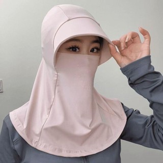 Mũ che nắng NCNC, Mũ bảo vệ tia cực tím màu trơn mùa hè chống tia cực tím, Vành rộng thoáng khí Bảo vệ cổ chống bụi Mũ hái trà