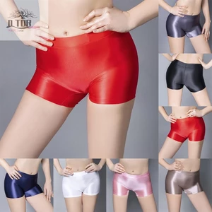 Quần Short Nữ Quần Đùi Đồ Lót Bóng Nylon Opaque Quần Lót Thoáng Khí