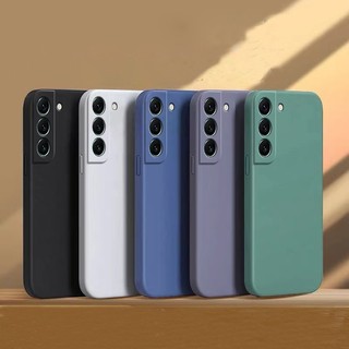 Thời Trang Mới Samsung Galaxy S21 FE S22 Plus S21 Siêu Vuông Khung Ốp Lưng Mỏng Mềm TPU Silicon Có Dây Đeo Tay Dây Đeo Cổ Tay