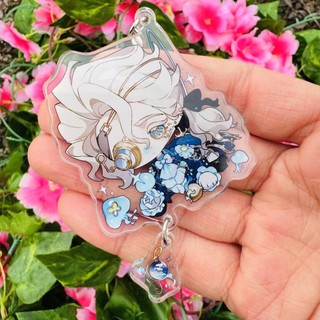 (TREO ĐỒ 2) Móc khóa in hình IDENTITY V Nhân cách thứ 5 game anime chibi mica trong acrylic quà tặng xinh xắn