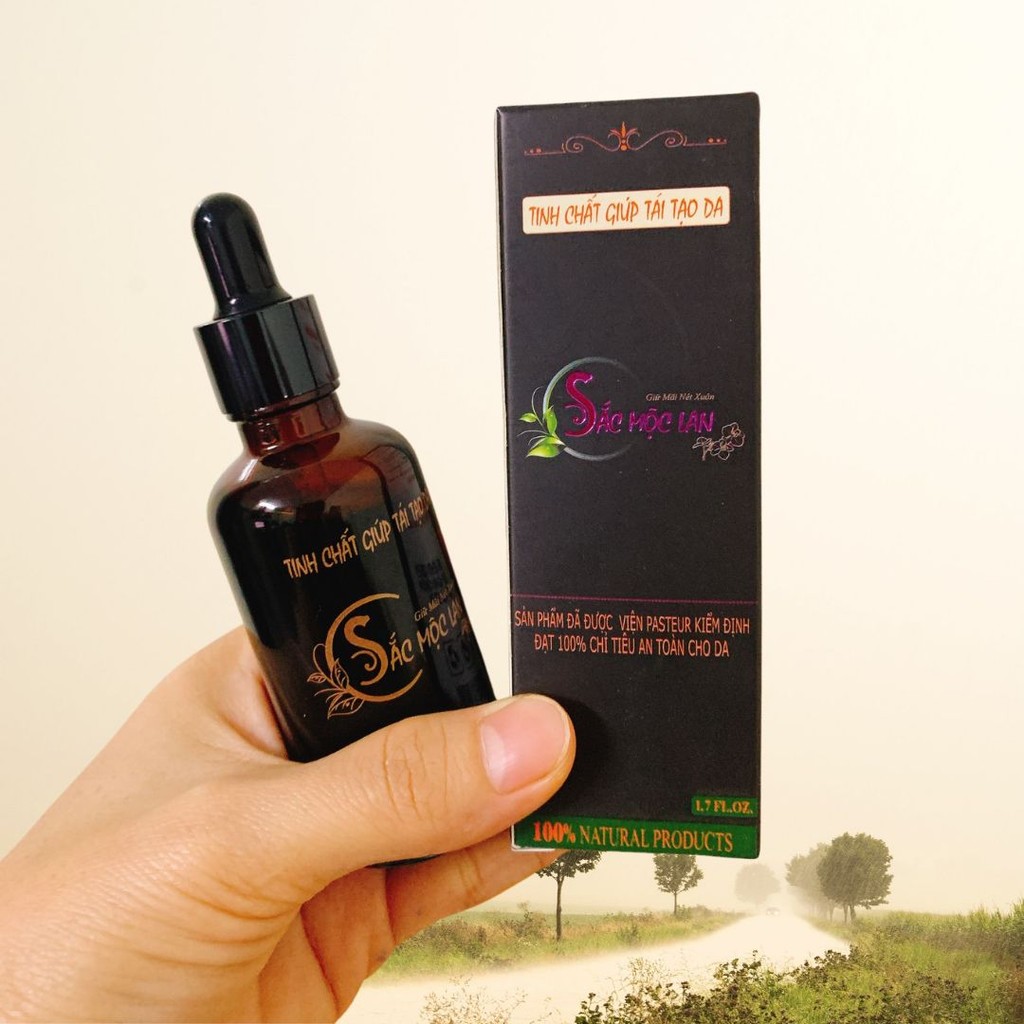 Tinh chất giảm mụn, hạn chế nám, thâm và tàn nhang, tái tạo da Sắc Mộc Lan 50ml