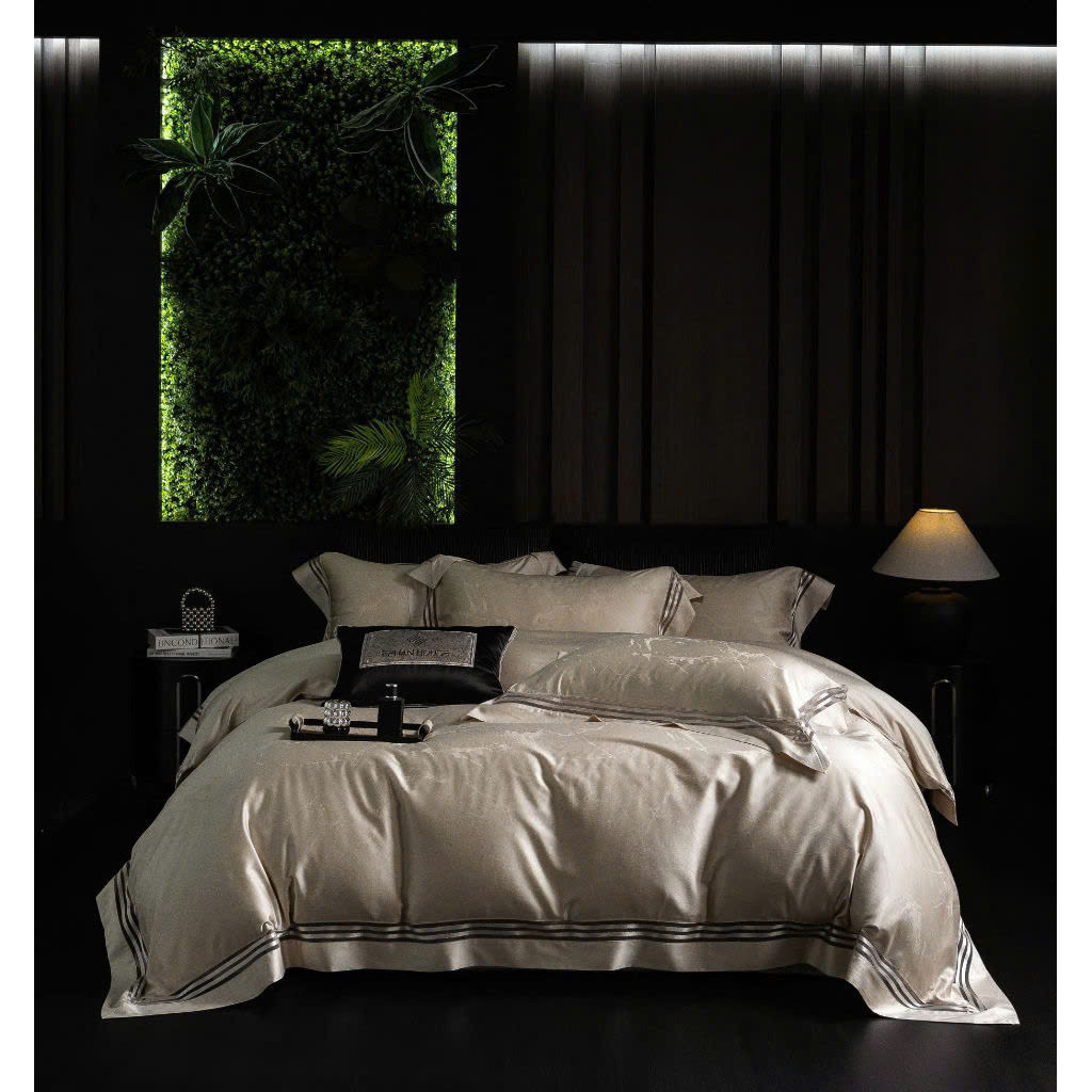 (TỔNG HỢP 20 )Bộ Chăn Ga Gối Cao Cấp Họa Tiết Tinh Tế Phong Cách Sang Chảnh -  MemMinbedding Luxury/