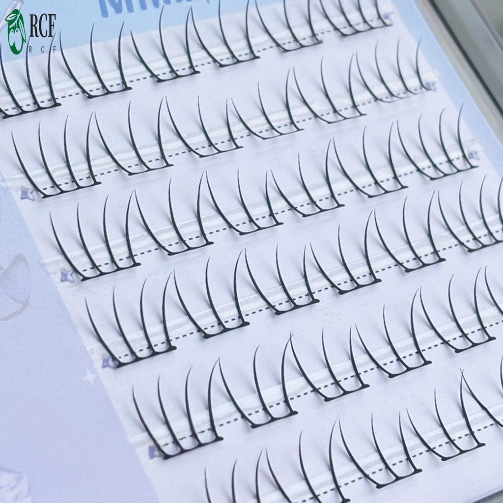 Không Cần Keo Cụm Lash Dây Mỏng DIY Anime Mi Cho Công Việc Sinh Nhật Tiệc Và Du Lịch