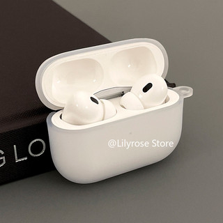 Ốp lưng AirPods 4 [2024] AirPods Pro2 Pro 3 2 1 Bảo vệ tai nghe không dây Apple Silicon mềm trong suốt