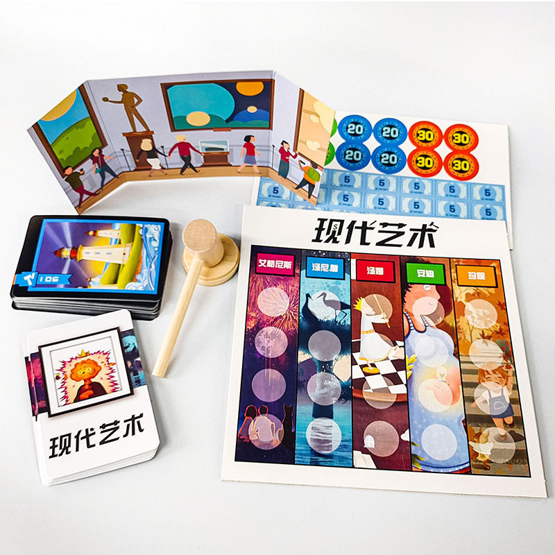 Boardgame Đấu Giá Nghệ Thuật Modern Art  (có kèm luật Việt) Tigarboardgame 72123