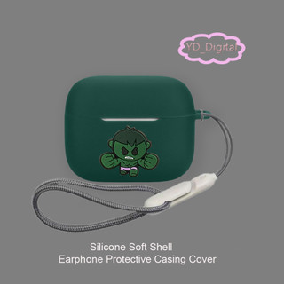 Dành Cho Oppo enco Buds 3 pro / air 4i Tai Nghe Silicon Chống Thấm Nước Chống Sốc Vỏ Mềm Marvel Bảo Vệ Tai Nghe Da Có Nhẫn