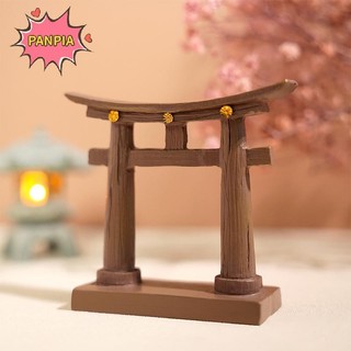 Pnpia Thu Nhỏ Torii Cổng Nhật Bản Đền Thần Đạo Vườn Đồ trang trí Kiến Trúc Châu Á Cây Cảnh Zen Vườn Trang Trí Bể Cá Trang Trí Trung Quốc Trang Trí Boutique