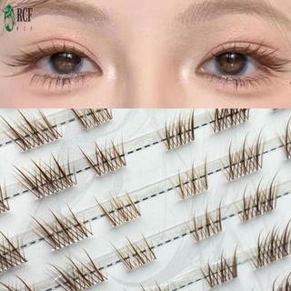 Dây mỏng & Lông mi đen mềm mại Phần mở rộng lông mi cụm lấp lánh dành cho người mới bắt đầu & người chuyên nghiệp Thân thiện