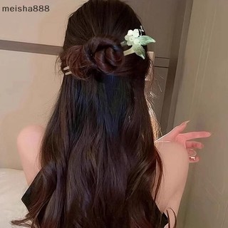 Meisha888 Thời Trang Hình Chữ U Kẹp Tóc Acrylic Hoa Tóc Dính Đũa Kẹp Tóc Trung Quốc Mũ Đội Đầu Cưới Trang Sức Phụ Kiện Tóc